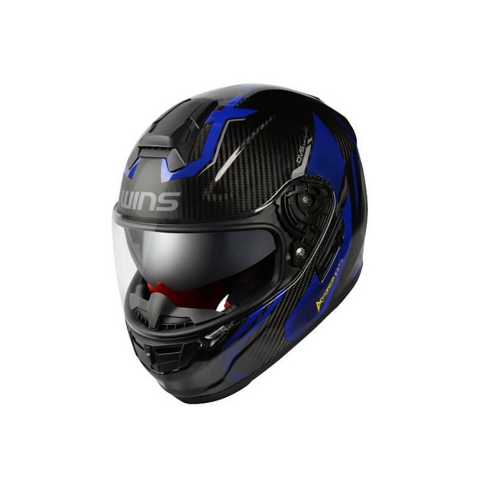 A-FORCE RS FLASH typeC カーボン×アルマイトブルー フルフェイス