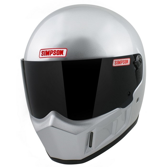 SIMSON SB15 フルフェイスヘルメット XS シルバー SB15 シルバー｜フルフェイスヘルメット｜の通販なら、オートバイ用品
