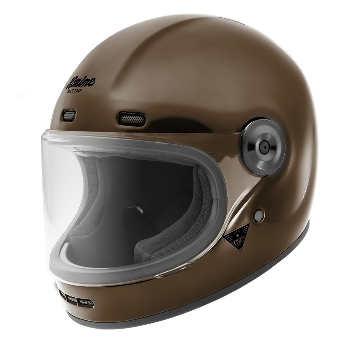 HK-190 NEO RETRO FULL FACE HELMET Dark Mocha｜フルフェイス