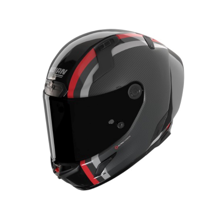 X-804RS ULTRA CARBON GEMINI RED/364 フルフェイスヘルメット｜フル
