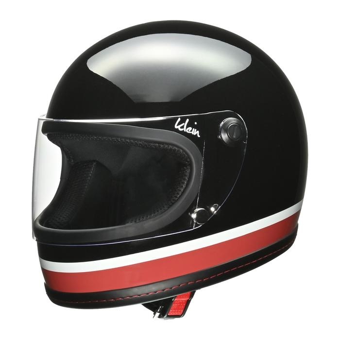 Klein (クライン) フルフェイスヘルメット ブラック×レッド｜フル