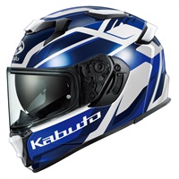 OGK カブトフルフェイスヘルメット KAMUI5 GRAVIX ホワイトブルー KAMUI-5 GRAVIX (カムイ5 グラヴィクス) フルフェイスヘルメット