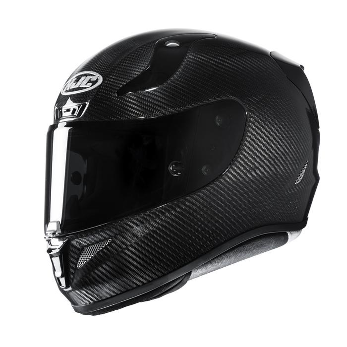 未使用 HJC RPHA 11 CARBON ソリッド HJH211 Lサイズ HJH211 RPHA11 CARBON ソリッド フルフェイスヘルメット BLACK