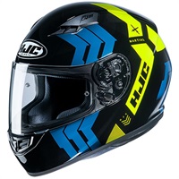 メ*3様 HJC CS-15 NAVI フルフェイスヘルメット HJH212 CS-15 マーシャル フルフェイスヘルメット BLACK/BLUE/YELLOW