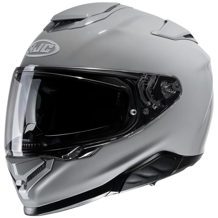 HJC フルフェイスヘルメット グレー HJH244 RPHA71 ソリッド フルフェイスヘルメット GRAY｜フル