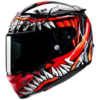 RUROC MARVEL ヴェノム フルフェイスヘルメット HJH263 MARVEL RPHA12 マキシマイズド ヴェノム フルフェイス