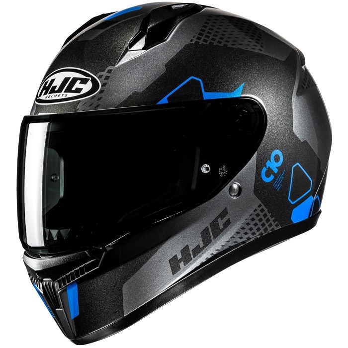 HJH268 C10 アスパ フルフェイスヘルメット BLUE (MC2)｜フル