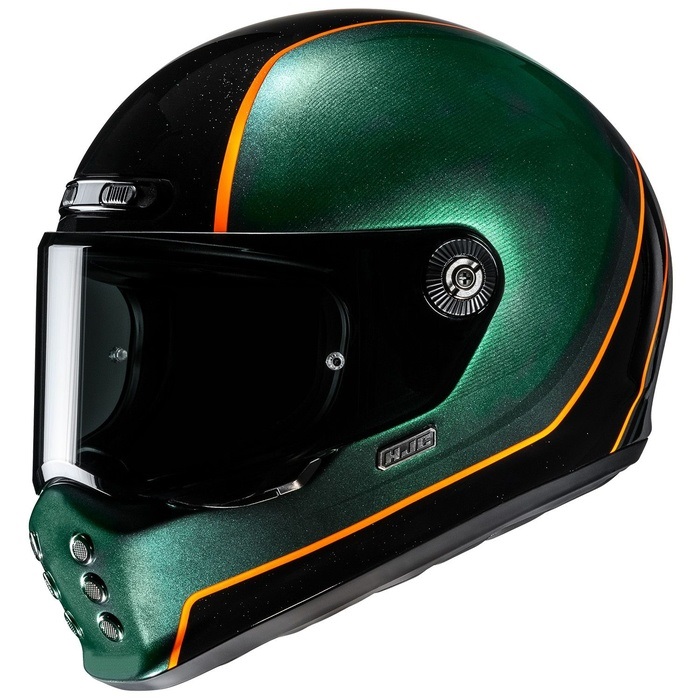HJH299 V10 ホドゥ GREEN(MC47)｜フルフェイスヘルメット｜の通販なら