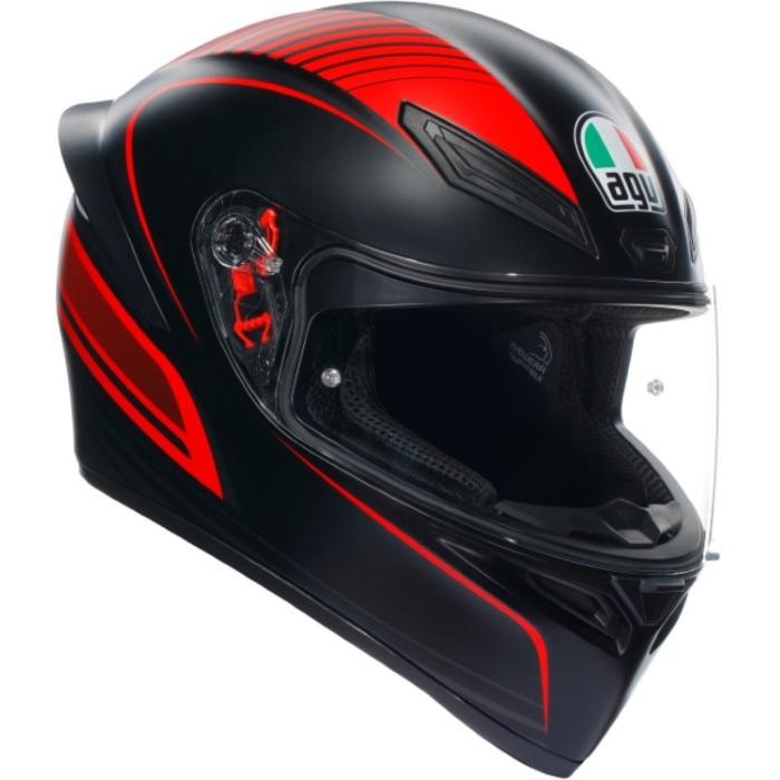 AGV 【在庫あり 即納】Mサイズ K1 S JIST Asian Fit BLACK M(57