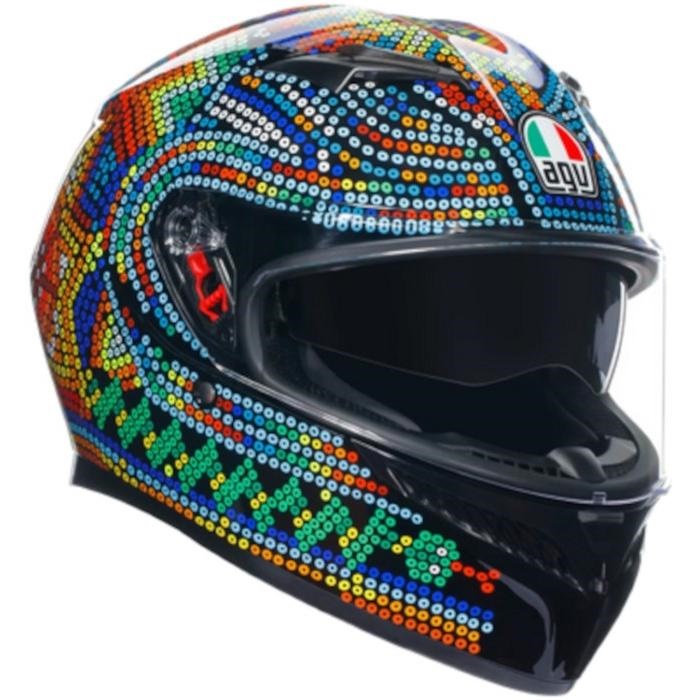 agv K-3 SVバレンティーノ・ロッシ Rossi ✦ Lサイズ K3 JIST Asian Fit フルフェイスヘルメット ROSSI WINTER TEST 2018