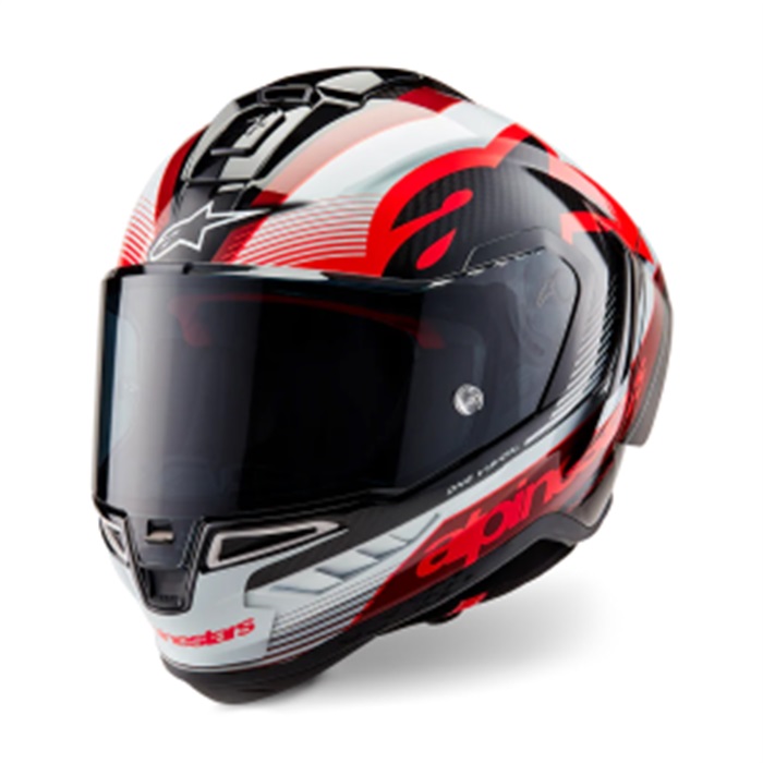 スーパーテックR10 Team(チーム) ブラック/カーボンレッド/グロス