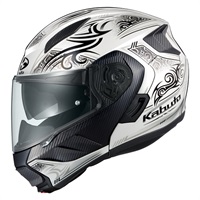 RYUKI NOTRA リュウキ ノトラ システムヘルメット パールホワイトブラック