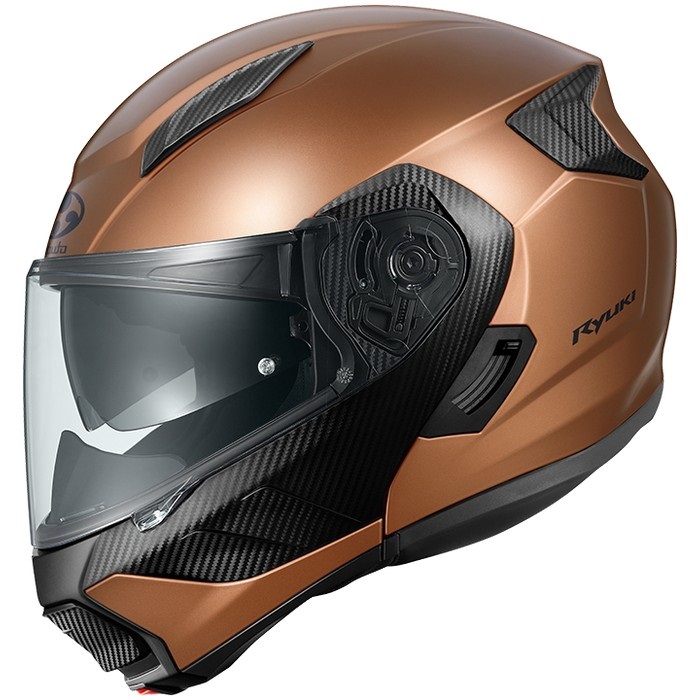 みきはみぎ RYUKI (リュウキ) システムヘルメット フラットブロンズ