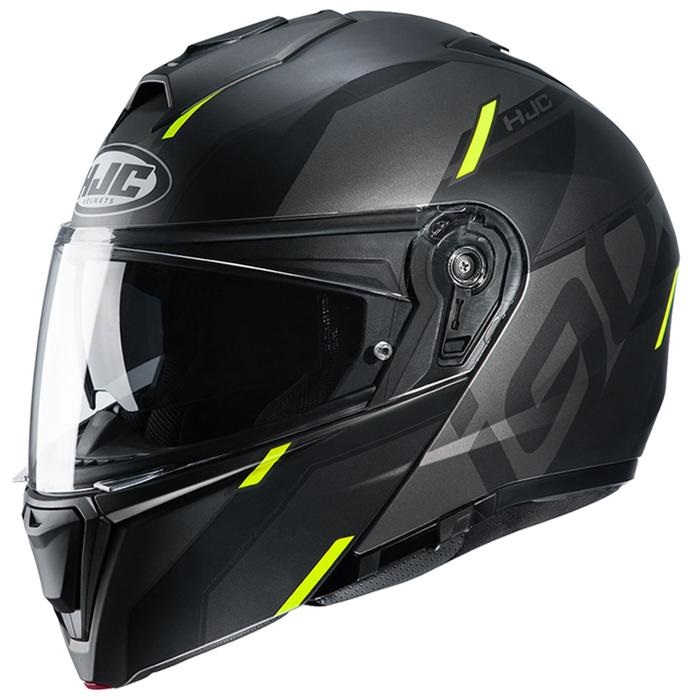 HJH222 i90 アヴェンタ システムヘルメット BLACK/YELLOW