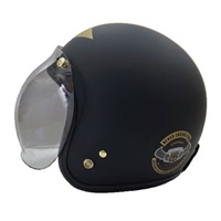 ROU-6901 JET HELMET CHICAGO(マットブラック)｜ジェットヘルメット 