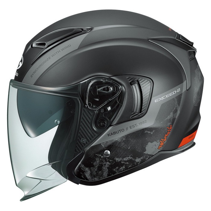 OGKカブト オープンフェイスヘルメット EXCEED DEUCE(エクシード 