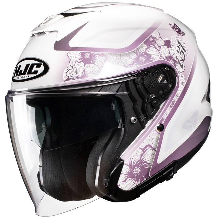 HJH274 i31 イオナ オープンフェイスヘルメット PURPLE (MC8 