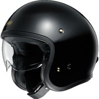 J･O (ジェイ・オー) ブラック ジェットヘルメット
