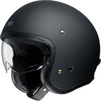 J･O (ジェイ・オー) マットブラック ジェットヘルメット