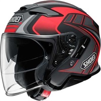 【在庫限り】 J-CRUISE2 AGLERO (ジェイ-クルーズ ツー アグレロ) TC-1 RED/BLACK ジェットヘルメット