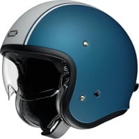 J･O CARBURETTOR (ジェイ・オー キャブレター) TC-2 BLUE/GREY ジェットヘルメット