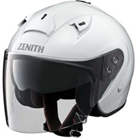 YJ-14 ZENITH オープンジェットヘルメット パールホワイト