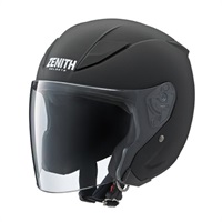 YJ-20 ZENITH オープンジェットヘルメット ラバートーンブラック