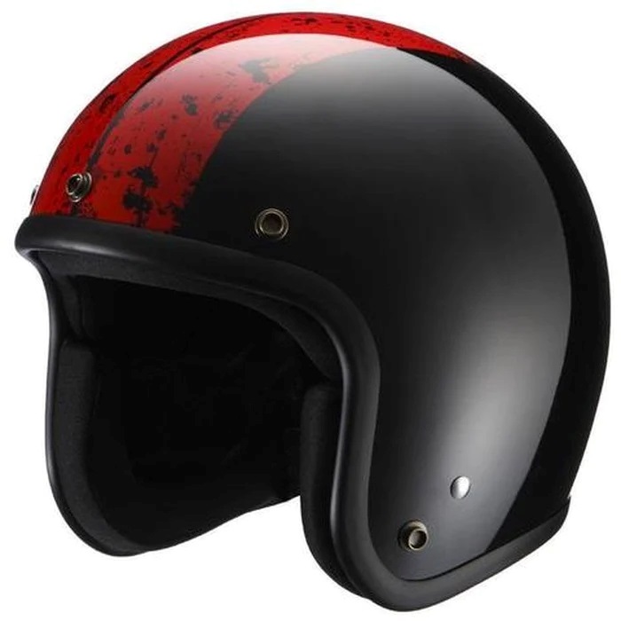 【在庫限り】 ヘルメット LX (61-62cm)(ブラック / レッド)