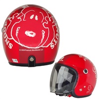 【在庫限り】ジェットヘルメット SNOOPY ピーカブー
