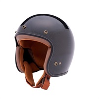 フライボーイジェット2 カーボンハイブリッド ジェットヘルメットSTD/ブラウン