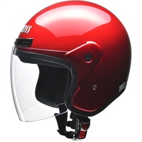 CROSS (クロス) CR-720 ジェットヘルメット キャンディーレッド