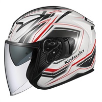 【在庫限り】 EXCEED CLAW (エクシード クロー) オープンフェイスヘルメット パールホワイト