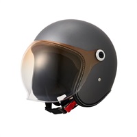 MCJ6 BUBBLE RIDER MEN (バブルライダー) ジェットヘルメット フラットガンメタ