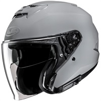 HJH273 i31 ソリッド オープンフェイスヘルメット GRAY