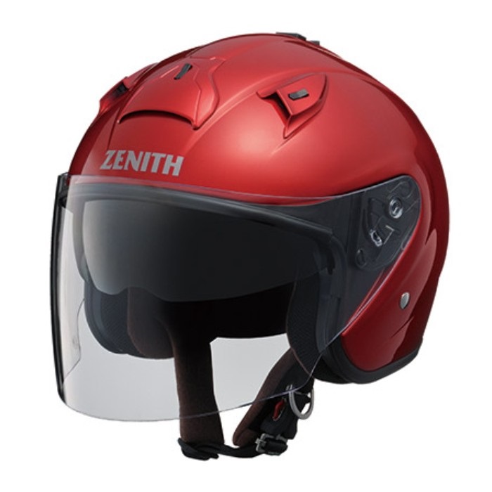 YJ-14 ZENITH オープンジェットヘルメット キャンディレッド