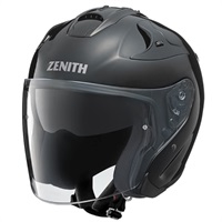 YJ-17 ZENITH-P オープンジェットヘルメット メタルブラック｜ジェット
