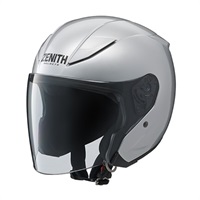 在庫限り】YJ-20 ZENITH オープンジェットヘルメット プラチナシルバー