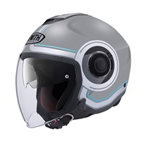 YJ-22Ⅱ ZENITH Graphic GF-2(グレー)｜ジェットヘルメット｜の通販