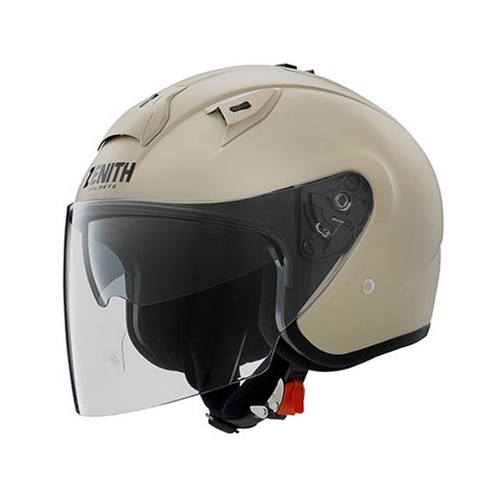 YJ-S ZENITH セミフラットサンドベージュ オープンフェイス｜ジェット