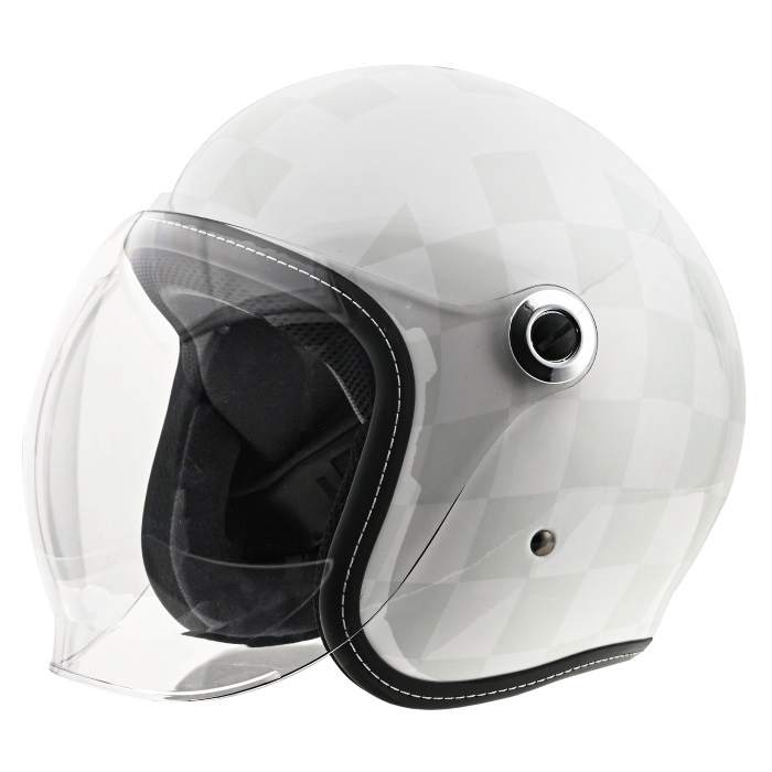 ZZ HELMET ジェットヘルメット WHITE｜ジェットヘルメット｜の通販なら