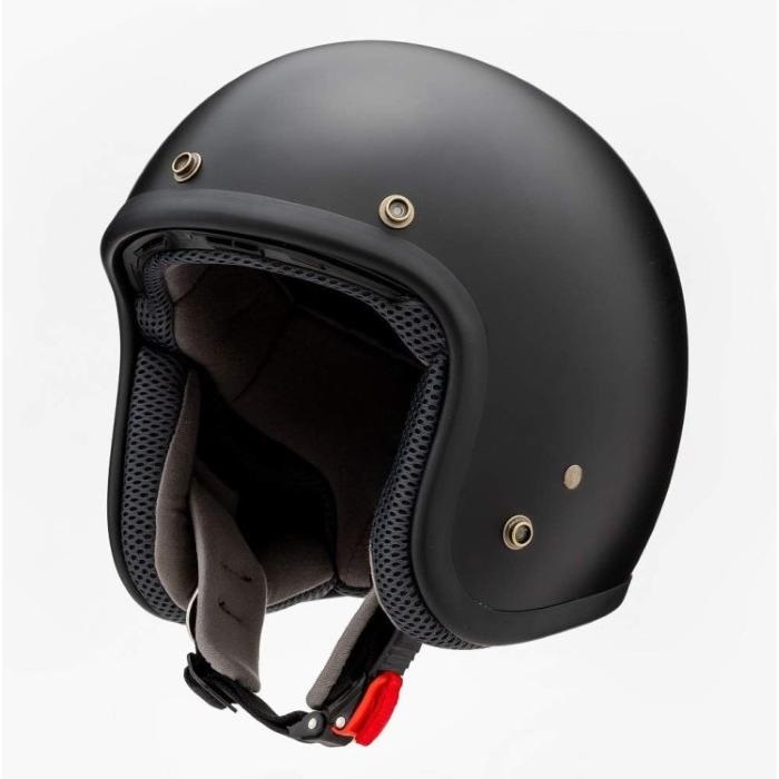 山城　ジェットヘルメット YH-001  ブラックメタリック　XL YH-001 ジェットヘルメット フラットブラック｜ジェット
