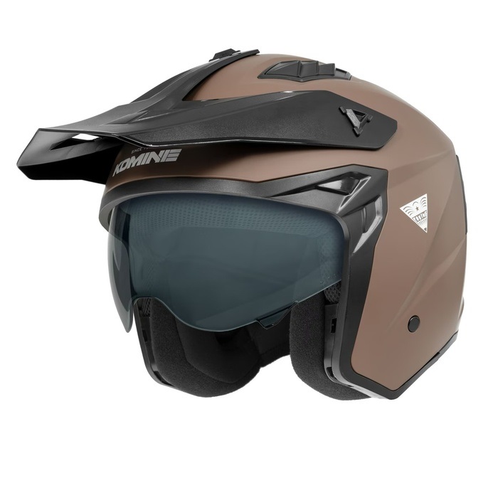 HK-173 Street Jet Helmet Brown｜ジェットヘルメット｜の通販なら