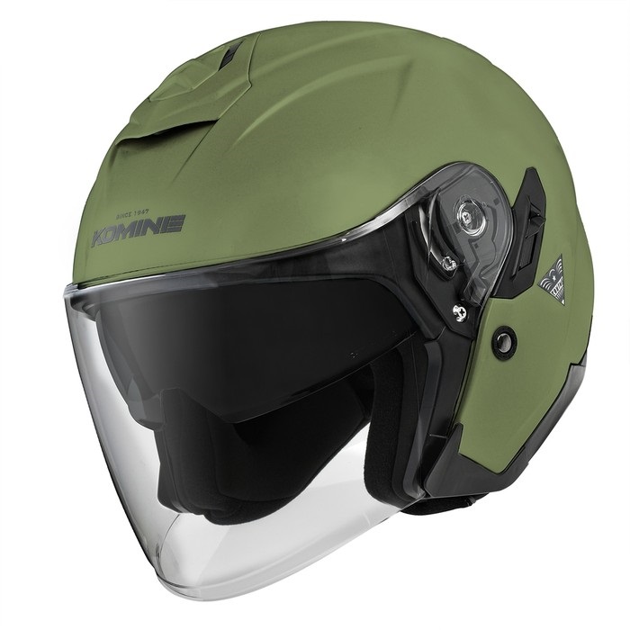 HK-172 FL コンポジット FRP ジェットヘルメット 【Olive】｜ジェット