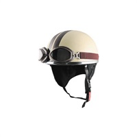 CL-950 ハーフヘルメット IVORY/BROWN