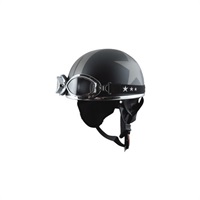 CL-950DX ハーフヘルメット HALFMADBLACK/GUNMETA/STAR