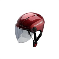 STR-Air ハーフヘルメット CANDY.RED