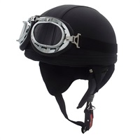 RD-98V ハーフヘルメット BLACK