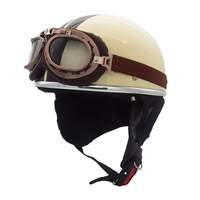 CL-950EX ハーフヘルメット IVORY/BROWN