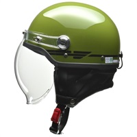 CROSS (クロス) CR-760 ハーフヘルメット グリーン フリー (57～60cm