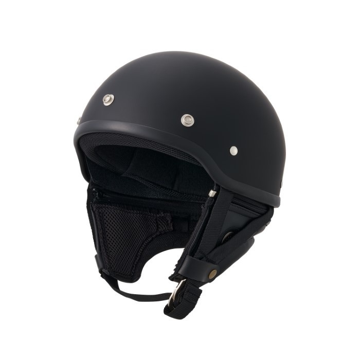MZ-HALF(エムゼットハーフ) マットブラック|ハーフヘルメット MZ-HALF(エムゼットハーフ) マットブラック|ハーフヘルメット